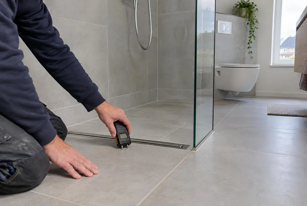 Lekdetectie Hengelo – badkamer in een nieuwbouwwoning