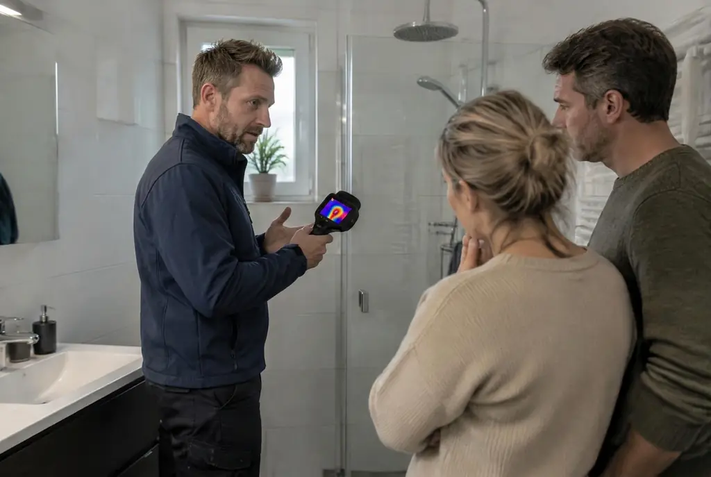 Lekdetectie Hengelo – specialist legt bevindingen uit aan bewoner